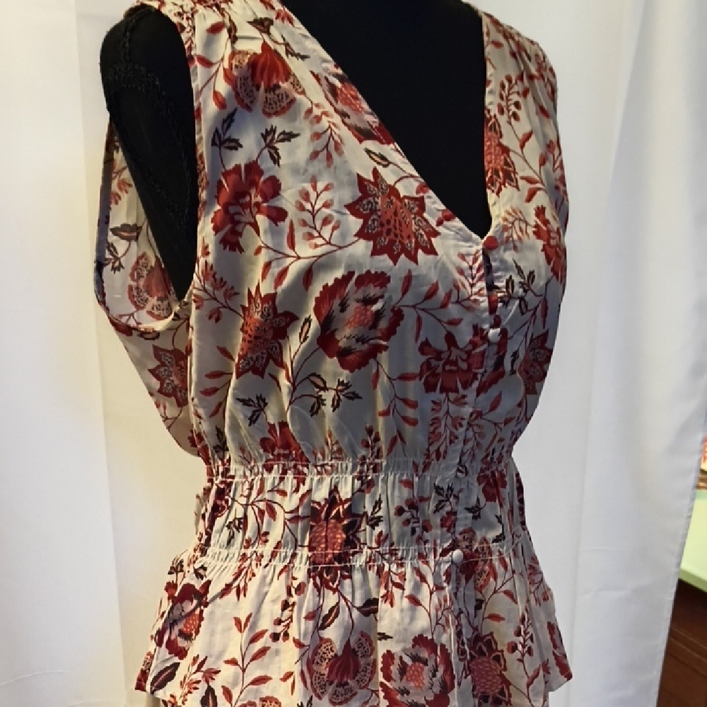 New Sanctuary Floral Sleeveless Blouse & Dress Set - Picture 4 of 10